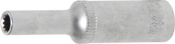 Dugókulcs - Gear Lock, mély | 6,3 mm (1/4") | 4 mm