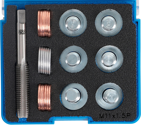 Javítókészlet olajleeresztő csavarmenethez | M11 x 1,5 mm