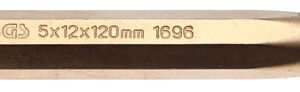 Pontozó | 5 x 12 x 120 mm