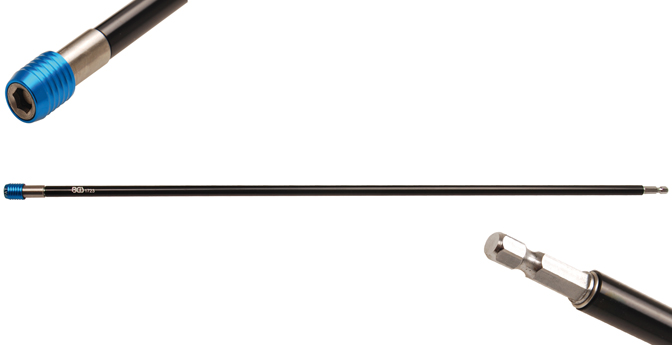 Automatikus csavarfej-befogó | Belső hatszögletű 6,3 mm (1/4") | 600 mm - Image 2