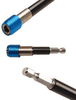 Automatikus csavarfej-befogó | Belső hatszögletű 6,3 mm (1/4") | 80 mm
