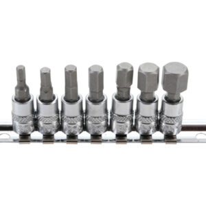 Behajtófej-készlet | 6,3 mm (1/4") | Belső hatszögletű 4 - 12 mm