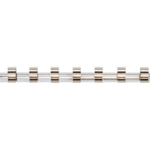 Dugókulcstartó sín 7 kapoccsal | 10 mm (3/8")