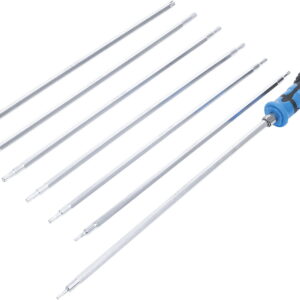 Csavarhúzó készlet cserélhető szárakkal |Torx / Torx Plus furattal | 8 darabos