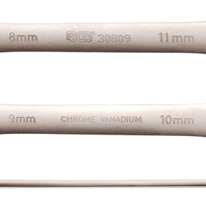 Racsnis csillagkulcs "4 az 1-ben" | 8x9, 10x11 mm