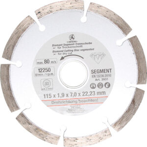 Szegmentált vágókorong | Ø 115 mm