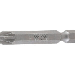 Behajtófej | hossz 50 mm | külső hatszögletű 6,3 mm (1/4") | Csillag PZ3