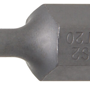 Behajtófej | Külső hatszögletű 10 mm (3/8") | T-profil (Torx) T20 furattal