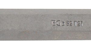 Behajtófej | Külső hatszögletű 10 mm (3/8") | T-profil (Torx) T27 furattal