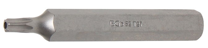 Behajtófej | Külső hatszögletű 10 mm (3/8") | T-profil (Torx) T27 furattal