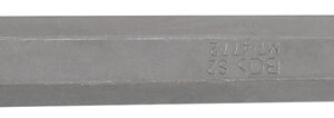 Behajtófej | Hossz 100 mm | Külső hatszögletű 10 mm (3/8") | Ékprofil (RIBE) M7
