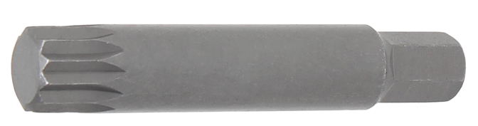 Behajtófej | Hossz 75 mm | Külső hatszögletű 10 mm (3/8") | (XZN) M14