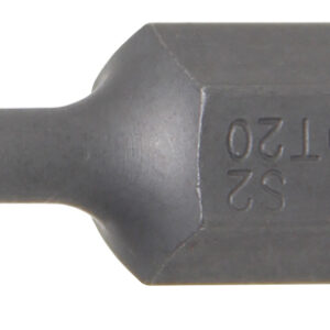 Behajtófej | Külső hatszögletű 10 mm (3/8") | T-profil (Torx) T20