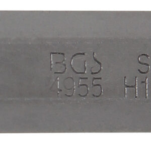 Behajtófej | Külső hatszögletű 10 mm (3/8") | Belső hatszögletű 10 mm
