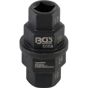 Motorkerékpár speciális betét | 10 mm (3/8") | 17 - 19 - 22 - 24 mm