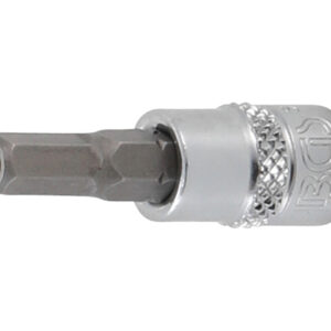 Behajtófej | 1/4" | imbusz,  furattal 5 mm
