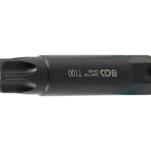 Behajtófej | Hossz 100 mm | Külső hatszögletű 22 mm | T-profil (Torx) T100