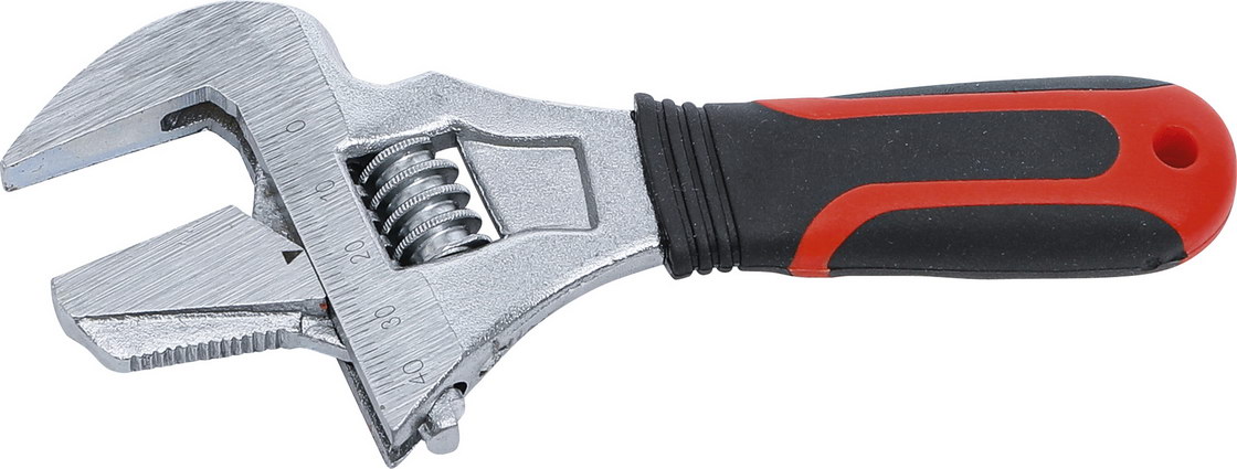 Állítható villáskulcs puha műanyag fogantyúval | max. 38 mm