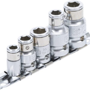 Golyós adapter készlet | 1/4", 3/8",1/2"| 5 darabos