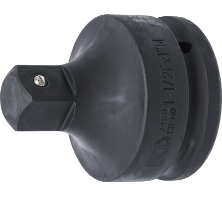 Levegős dugókulcs adapter | 38 mm (1 1/2") - 25 mm (1")