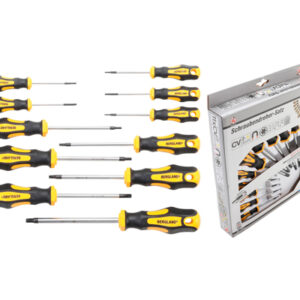 Csavarhúzó készlet | T-profil (Torx) T6 - T40 | 11 darabos