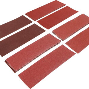 Csiszolópapír | excentercsiszolókhoz / kézi csiszológép | 93 x 230 mm | K 60 - 180 | 25 darabos