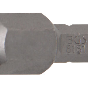 Behajtófej | Külső hatszögletű 6,3 mm (1/4") | Belső hatszögletű 10 mm