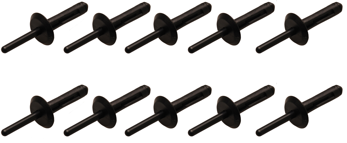 Műanyag popszegecsek a BGS 8463-hez | 6,3 x 25,2 mm | 10 darabos