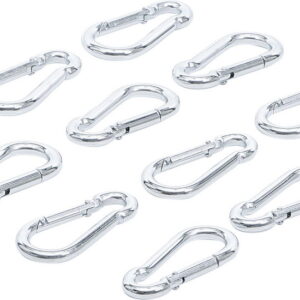 Karabiner készlet | 5 x 50 mm | 12 darabos
