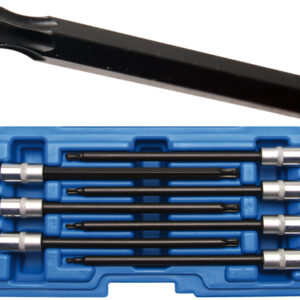 Behajtófej-készlet | 6,3 mm (1/4") | T-profil (Torx) gömbfejes | 7 darabos