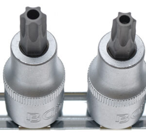 Behajtófej-készlet | 12,5 mm (1/2") | T-profil (Torx) T40 furattal - T55 | 4 darabos